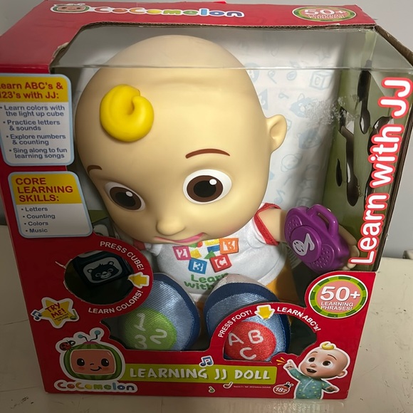 Cocomelon learning jj doll learn abc with jj 50 plus learning phrases - Picture 1 of 3
